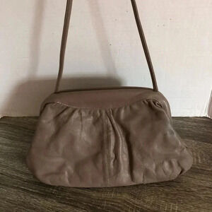 Vintage Cabrelli Mocha Coloured Shoulder  Bag
